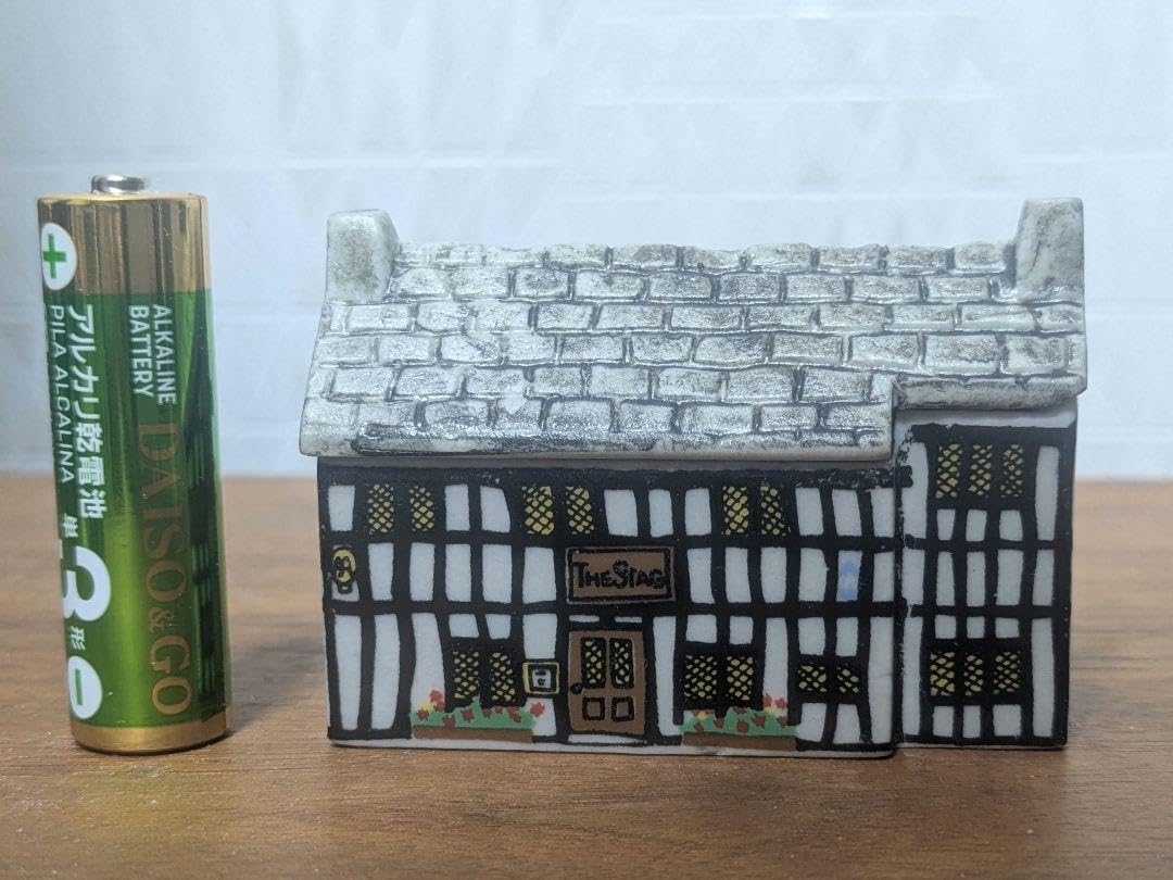 Amazon | イギリス WADE社 陶器 ミニチュアハウス ホテル 古民家 2個 Amazon | イギリス WADE社 陶器 ミニチュアハウス ホテル 古民家 2個